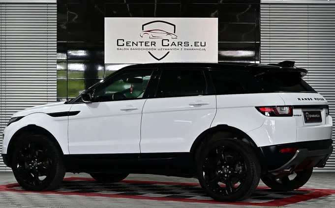 Land Rover Range Rover Evoque cena 153748 przebieg: 75000, rok produkcji 2018 z Miejska Górka małe 742